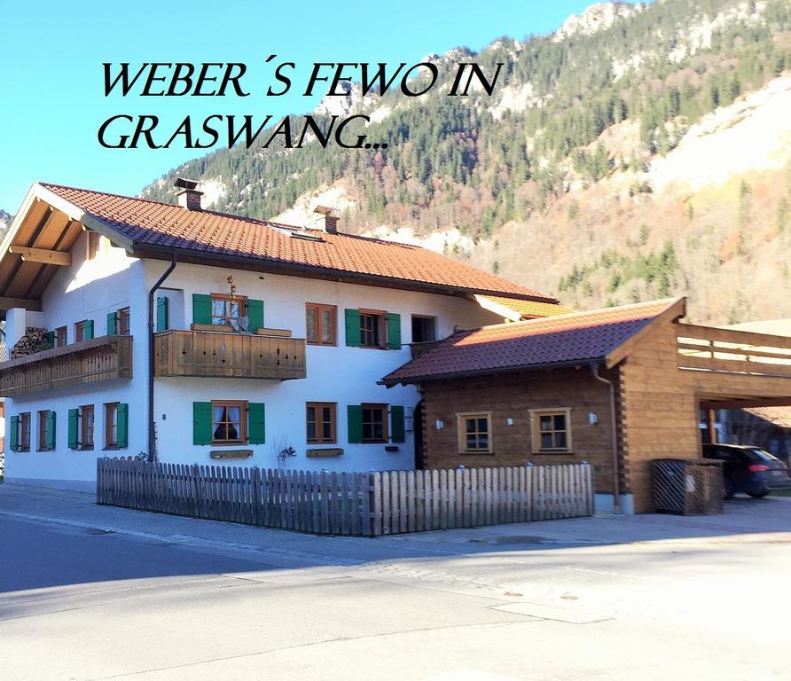 Weber'S Fewo Graswang Exteriér fotografie